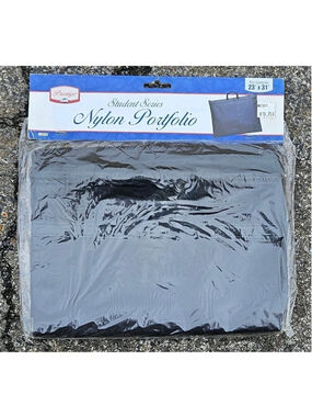 Alvin Prestige Student Series Nylon Portfolio Black 23" x 31" N2331 SEALED